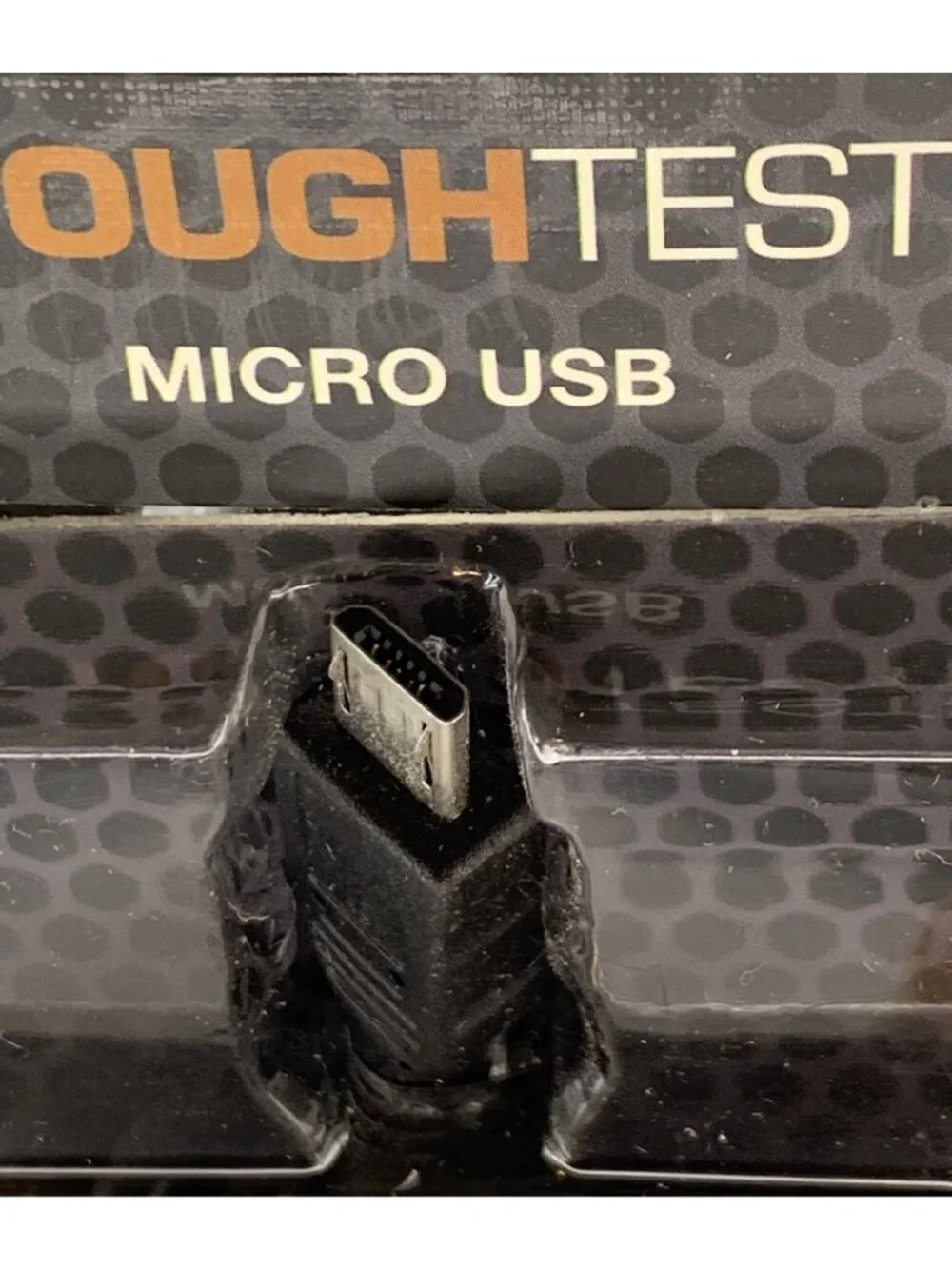 Tough Tested Micro USB Car Charger With Quick Charge and 8 ft Cord NEW